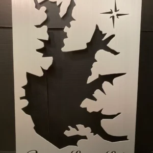 Jarvers Lucas Lake Metal Lake Map