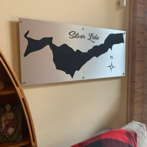 Silver Lake Metal Map
